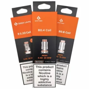 Buy GeekVape Aegis Boost Replacement Coils online, Buy GeekVape B-Series coils UK, GeekVape Aegis Boost replacement coils Ireland, coils for Aegis Boost pod