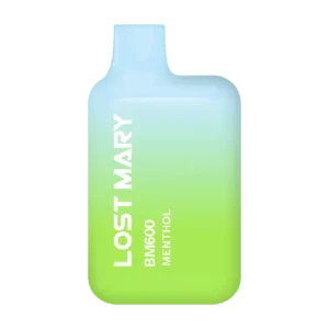 Buy Lost Mary Disposable Vapes Online, Lost Mary BM600 Disposable Vape Menthol, Buy Lost Mary BM600 UK, Disposable vape menthol flavour, Lost Mary vape