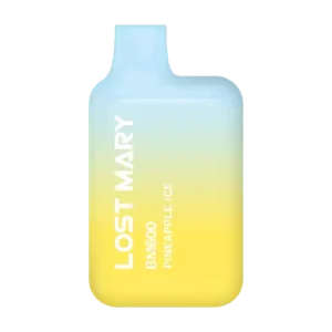 Buy Lost Mary Disposable Vapes Online Ireland, Lost Mary BM600 Pineapple Ice, Disposable vapes UK, Buy disposable vape online Ireland, lost mary vape