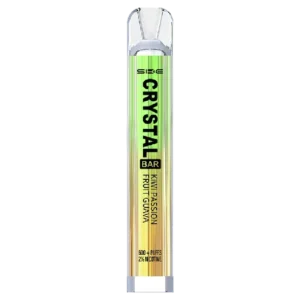 Buy SKE Crystal Bar Vape Online, SKE Crystal Bar 600 Disposable Vape UK, Kiwi Passion Fruit Guava vape disposable, Best disposable vapes UK, Buy disposable